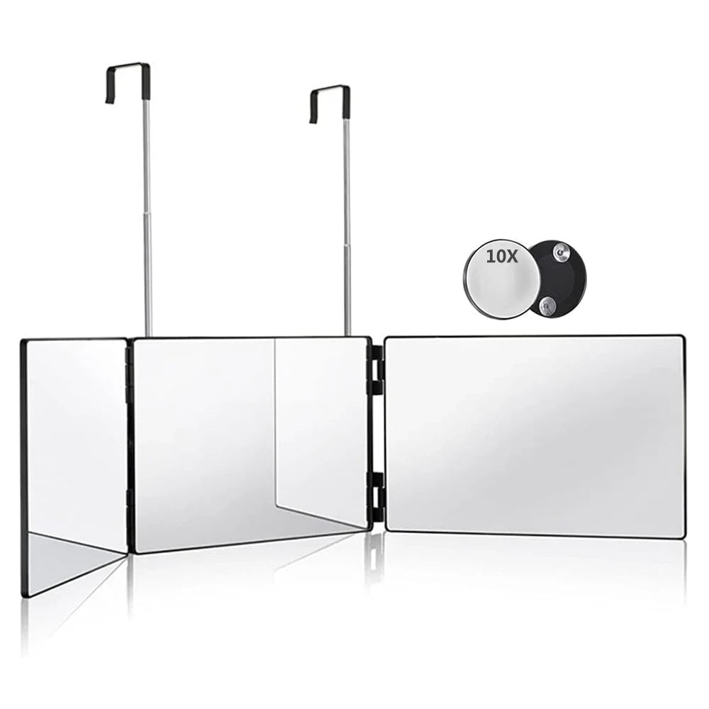 Trifold Self-Cut Vanity Mirror