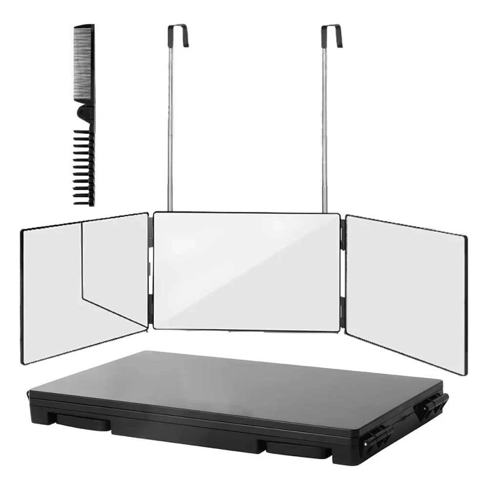 Trifold Self-Cut Vanity Mirror