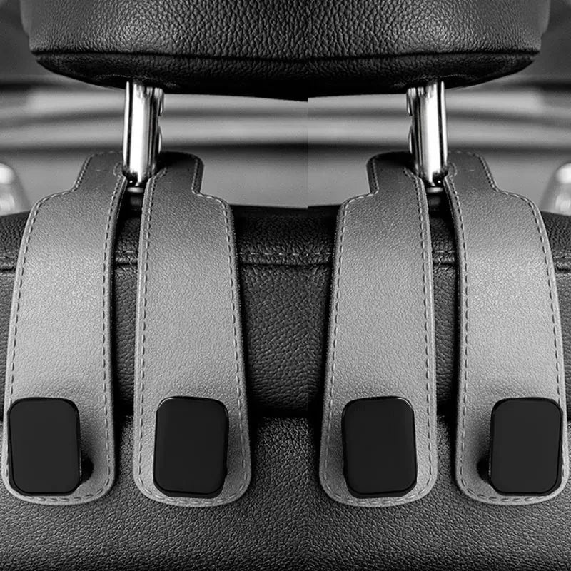 Car Headrest Storage Hooks