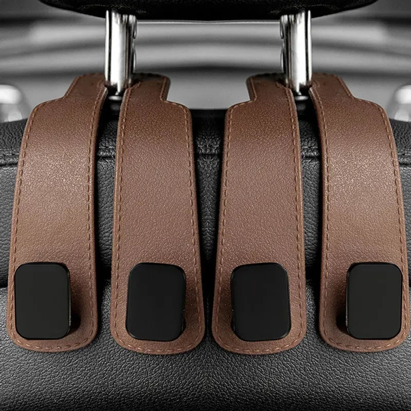 Car Headrest Storage Hooks