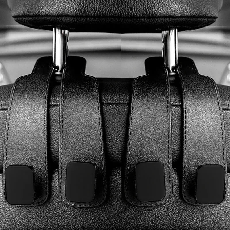 Car Headrest Storage Hooks
