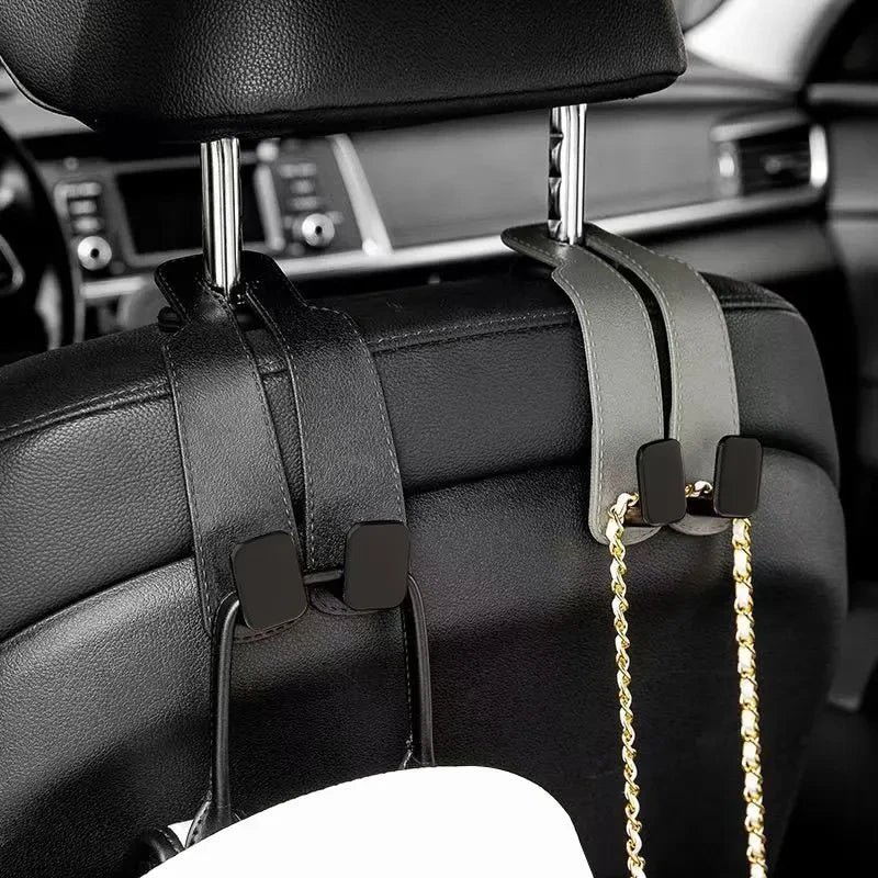 Car Headrest Storage Hooks
