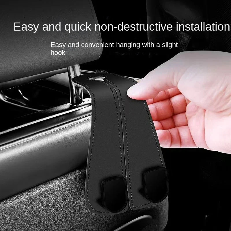 Car Headrest Storage Hooks