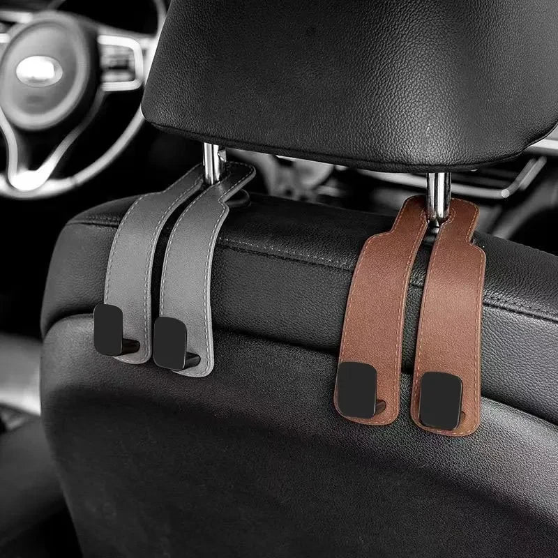 Car Headrest Storage Hooks