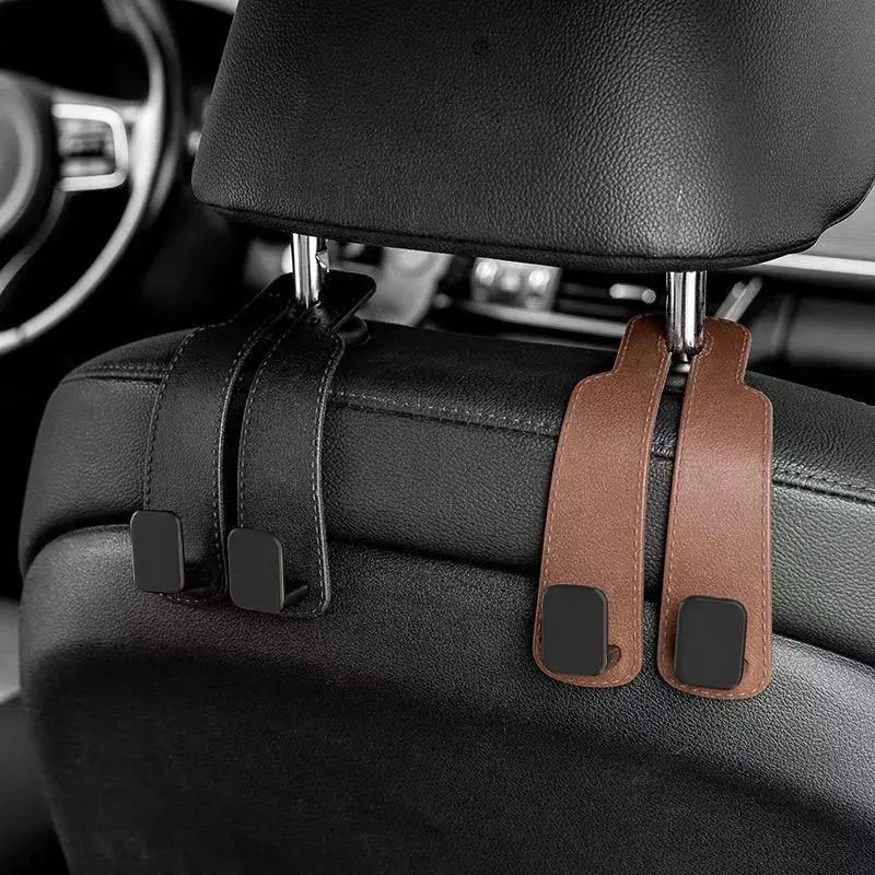 Car Headrest Storage Hooks