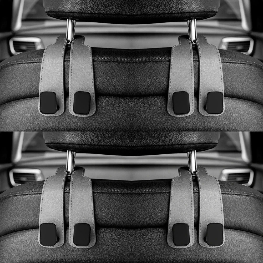 Car Headrest Storage Hooks