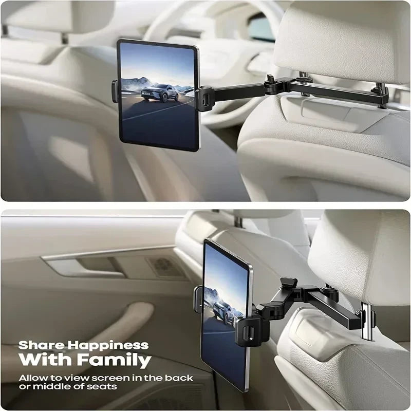 Universal Car Headrest Tablet Mount
